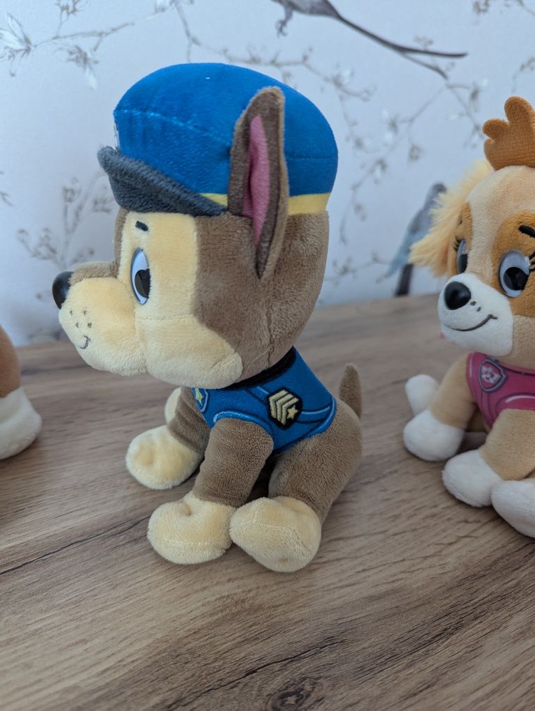 М'які іграшки paw patrol щенячий патруль гонщик, кремез