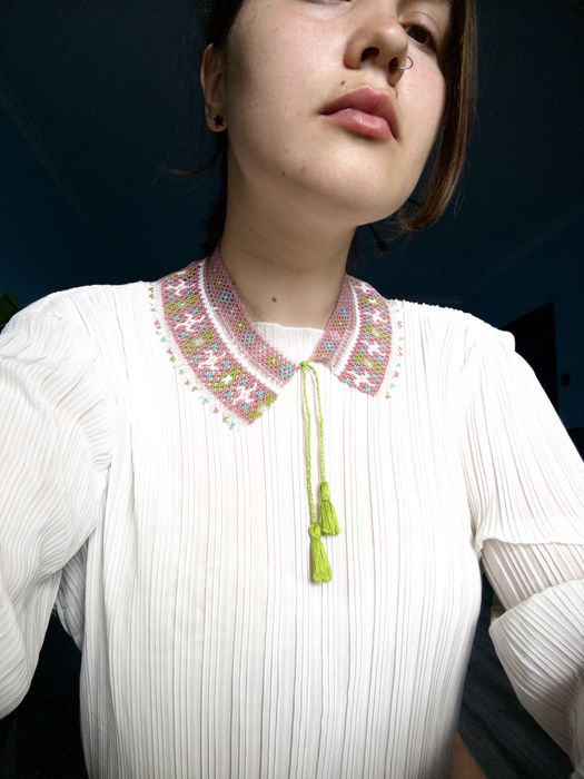 Прикраса з бісеру силянка