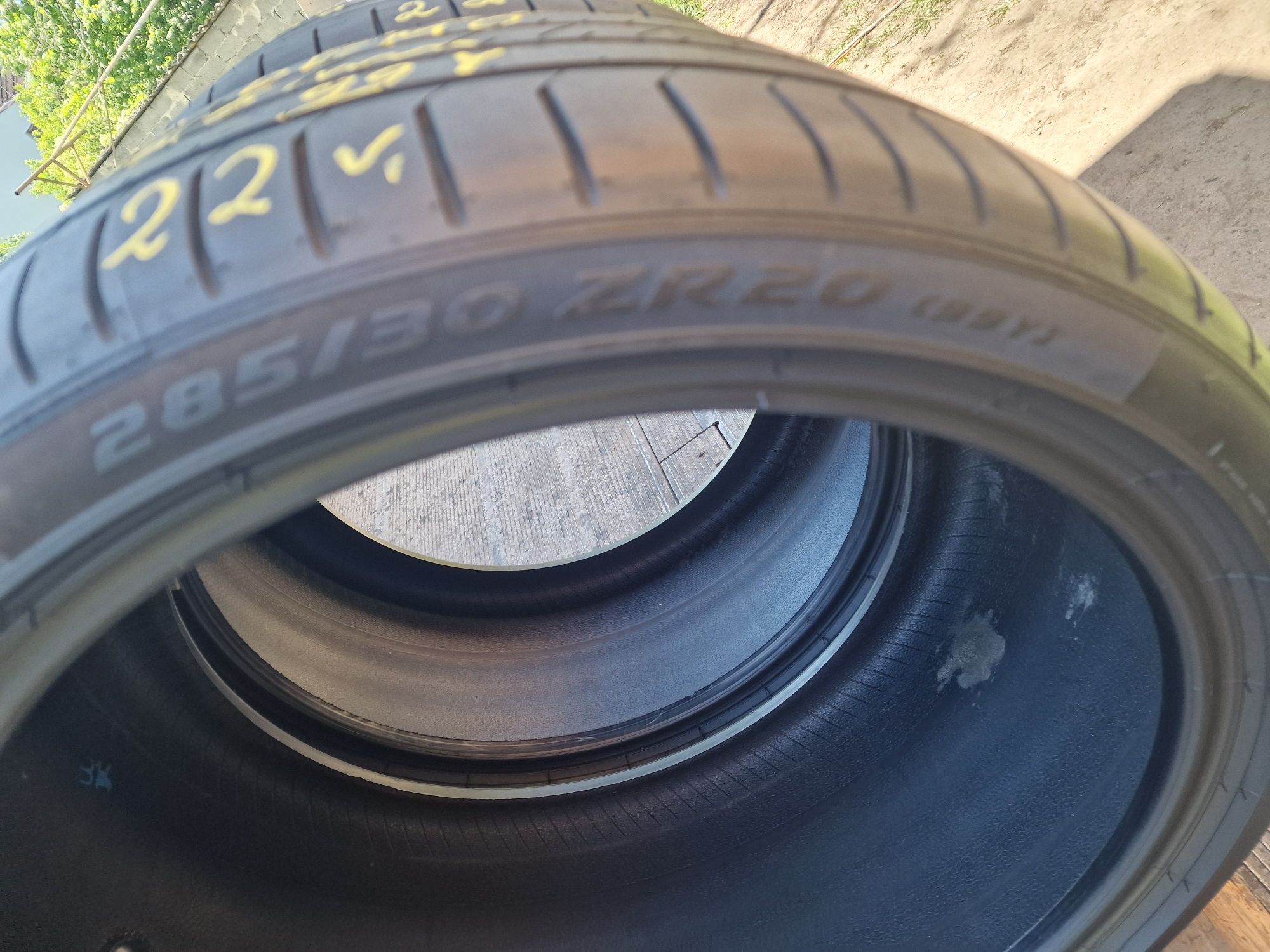 285/30/20 pirelli p zero BMW super para demo 6,5mm z 22r.