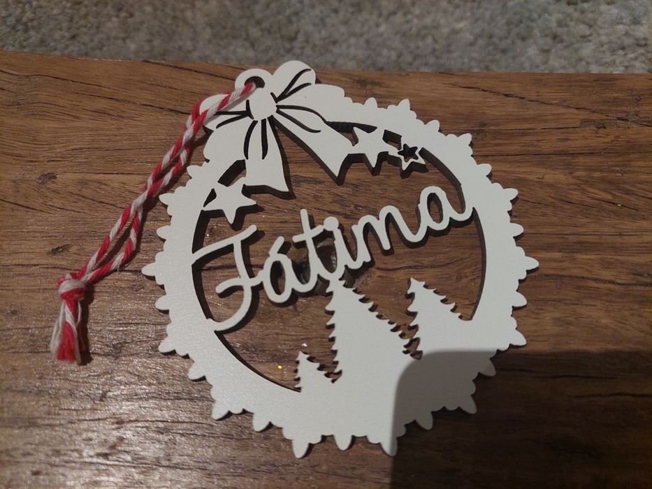 Bola de natal FÁTIMA