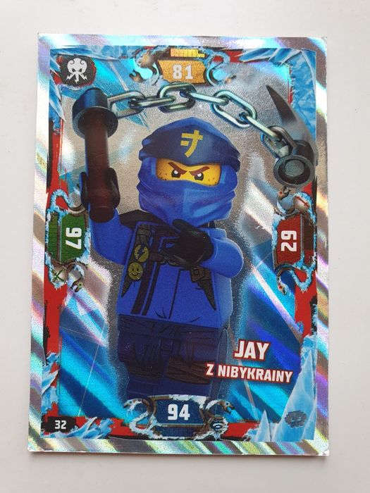 Karta Lego Ninjago Jay 32