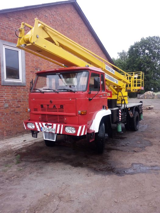 Podnośnik koszowy, wycinka drzew, czyszczenie rynien, mycie dachów