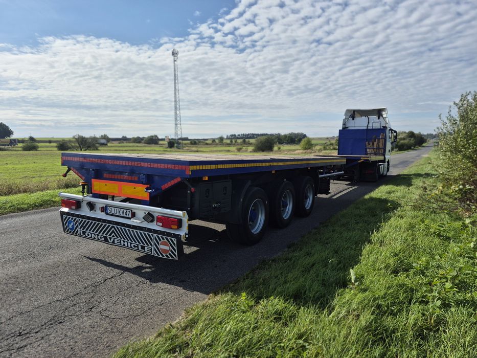 Naczepa rozciagana Van Hool po platforma Po renowacji wszystko Nowe