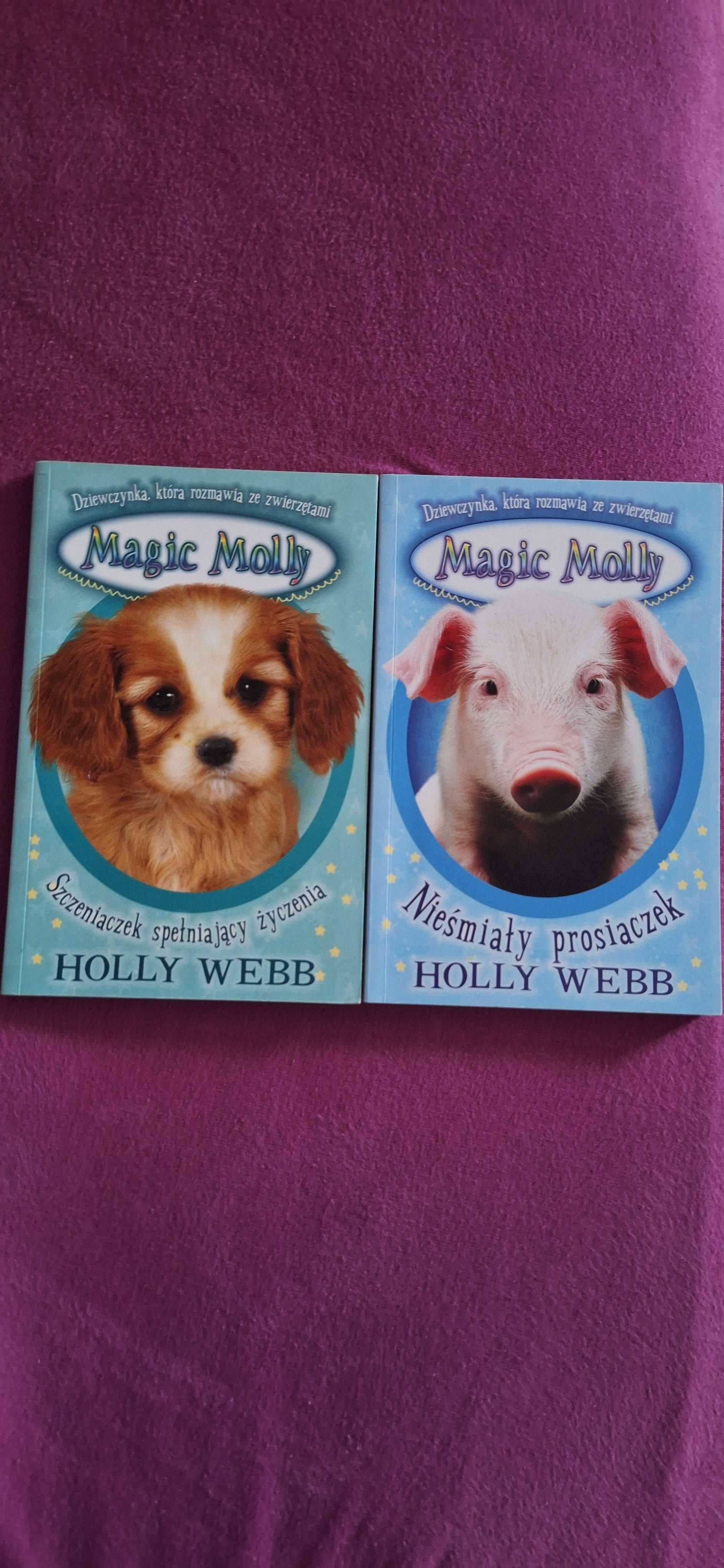 Magic Molly Nieśmiały prosiaczek+ Szczeniaczek spełniający życzenia
