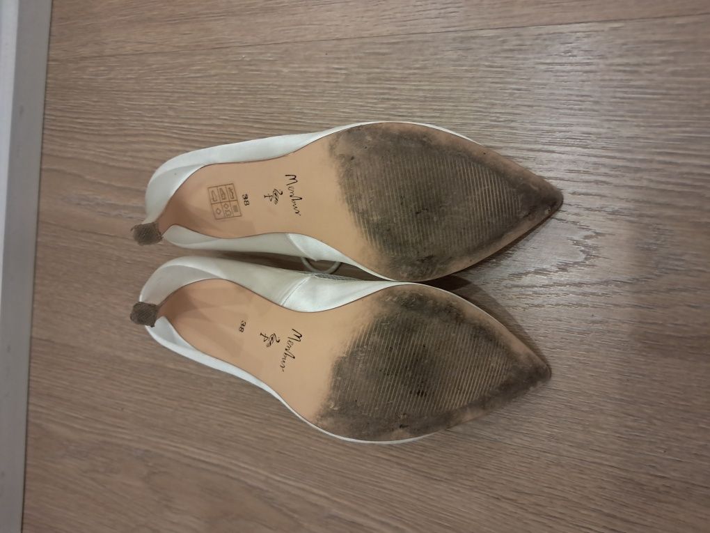 Sapatos Noiva bege