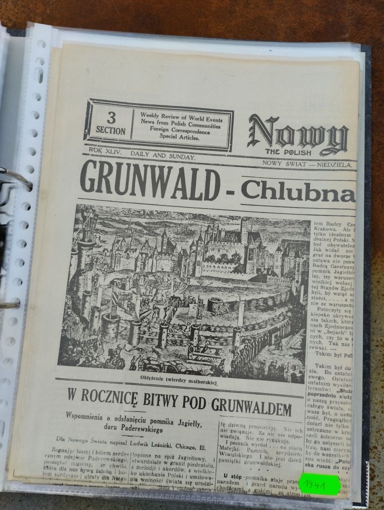 Gazeta II wojna światowa 1941r.