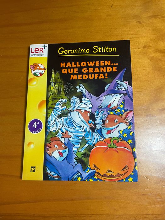 8 livros da coleção Geronimo Stilton