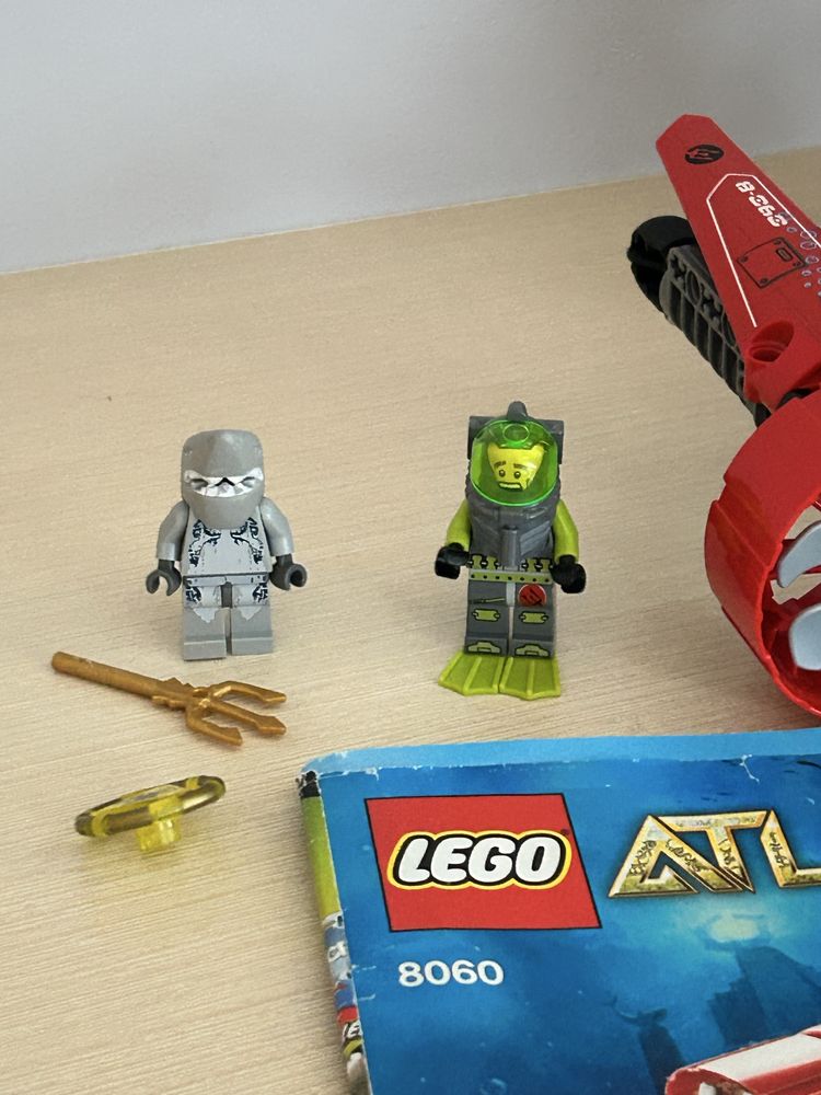 Zestawy lego 8057 i 8060 atlantis