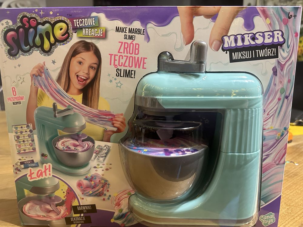Mikser Slime Zrób Tęczowe Kreacje