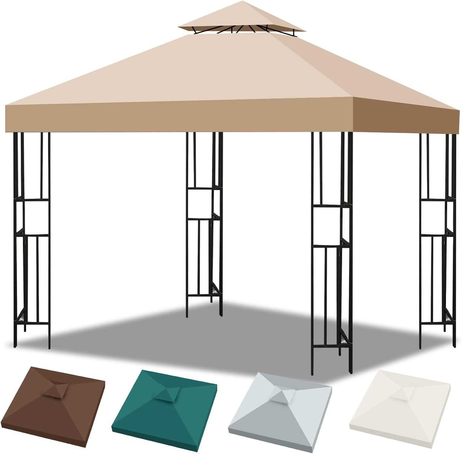 Pérgola de substituição 3 x 3 m.