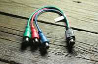 Кабель-Переходник S-Video "3 RCA to 7 DIN" (7 Pin S-Video - RGB Cable)