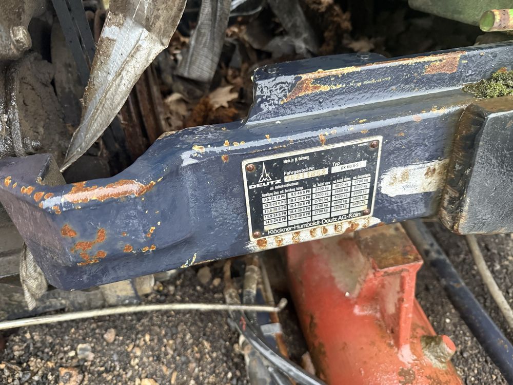 Obudowa przedniego mostu DEUTZ DX 110