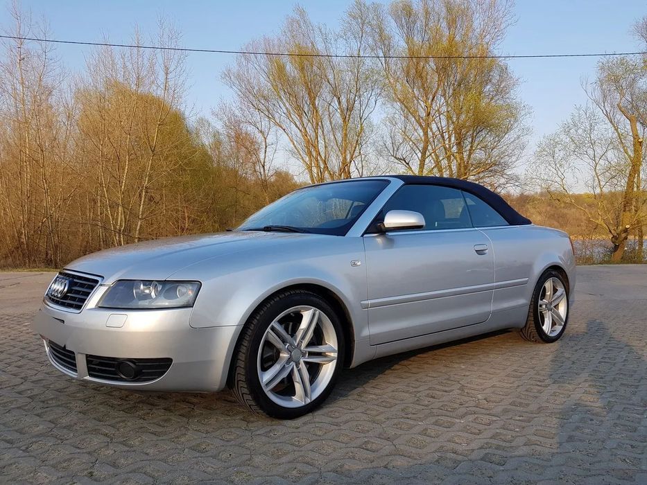 Audi A4 Cabrio QUATTRO 4x4 doinwestowany na swoją wartość pełna historia