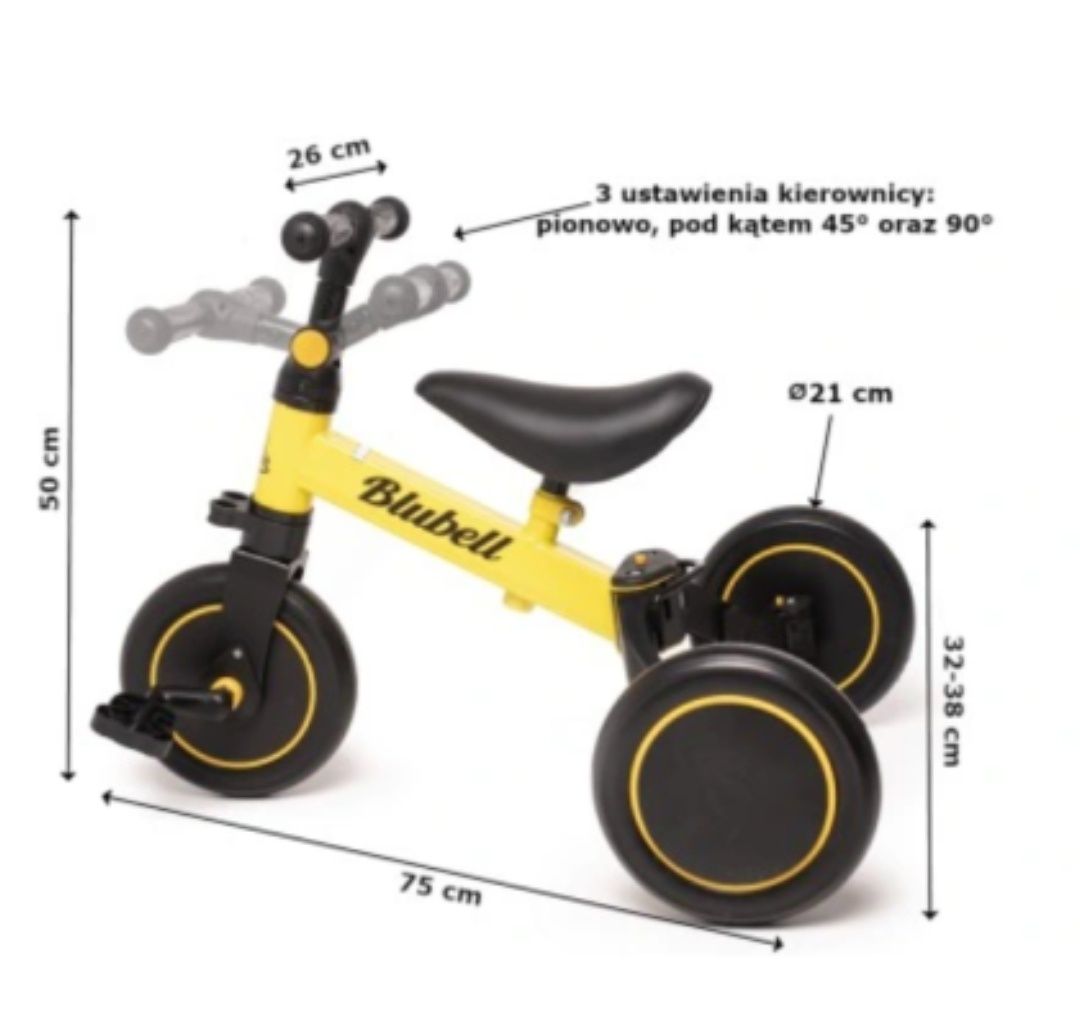 Rowerek 3w1 Blubell