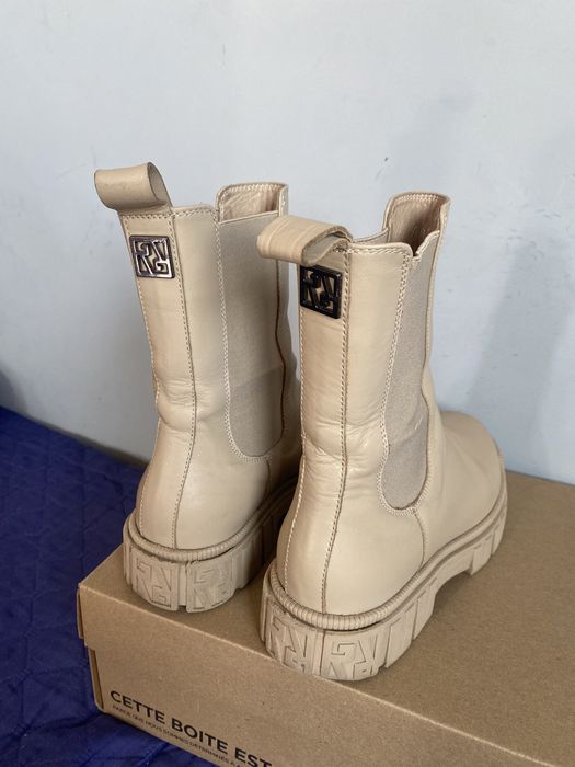 Wysokie botki, sztyblety, trapery Gino Rossi skóra naturalna roz. 38