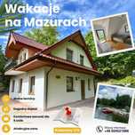 Weekend Bożego Ciała w domku w Skarpie.  Zapraszamy