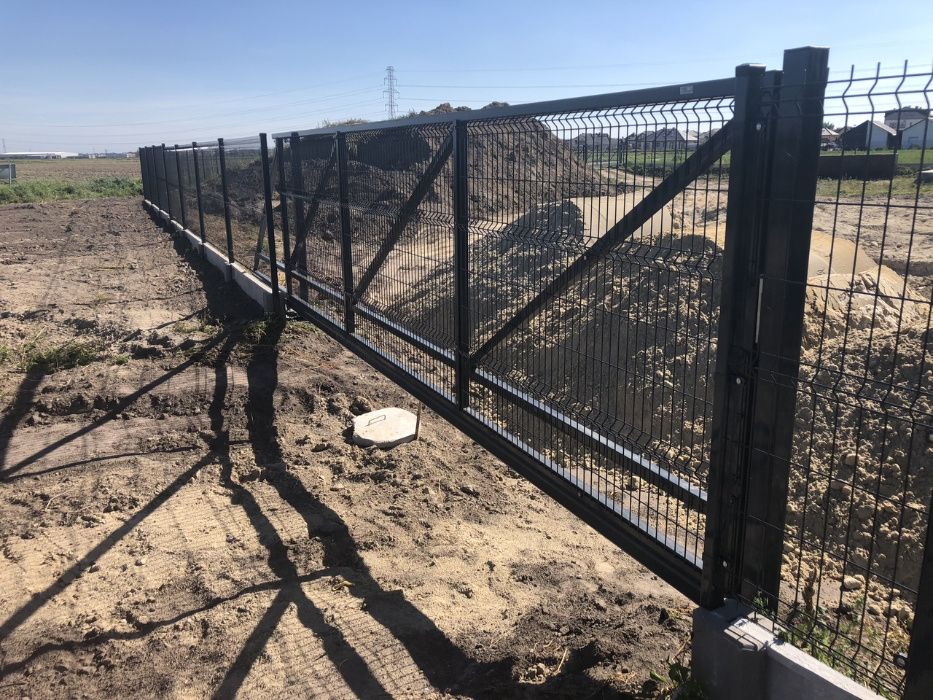 Ogrodzenie panelowe panel ogrodzeniowy Panel 153 fi4 Montaż.Promocja!