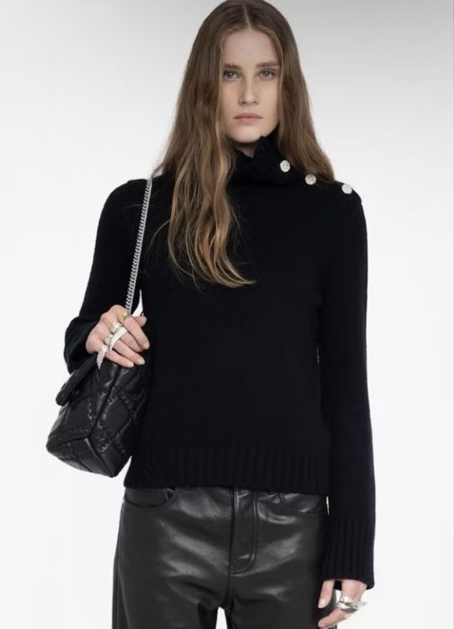 Свитер черный Zadig & Voltaire