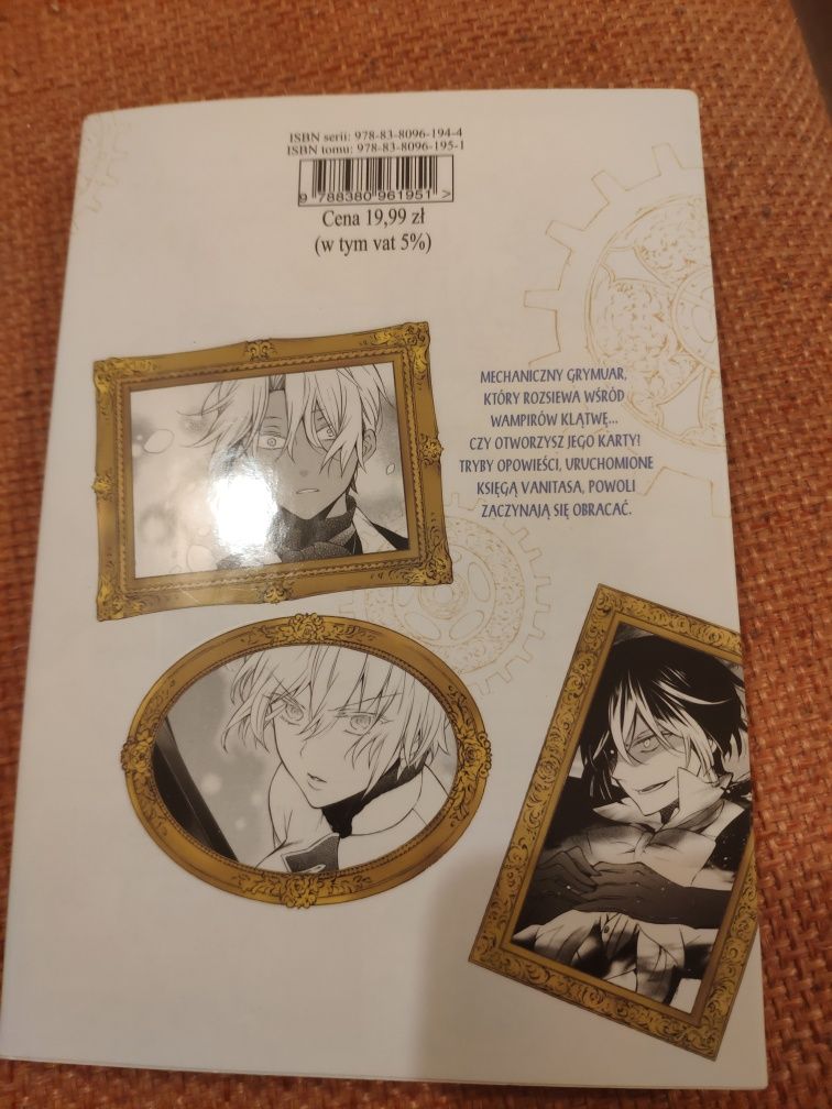 Księga Vanitasa 1 manga