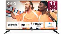 Nowy CHIQ 43 cale 4K UHD hdr Smart WIFI DVB-T2 U43H7C FV23% gw24m