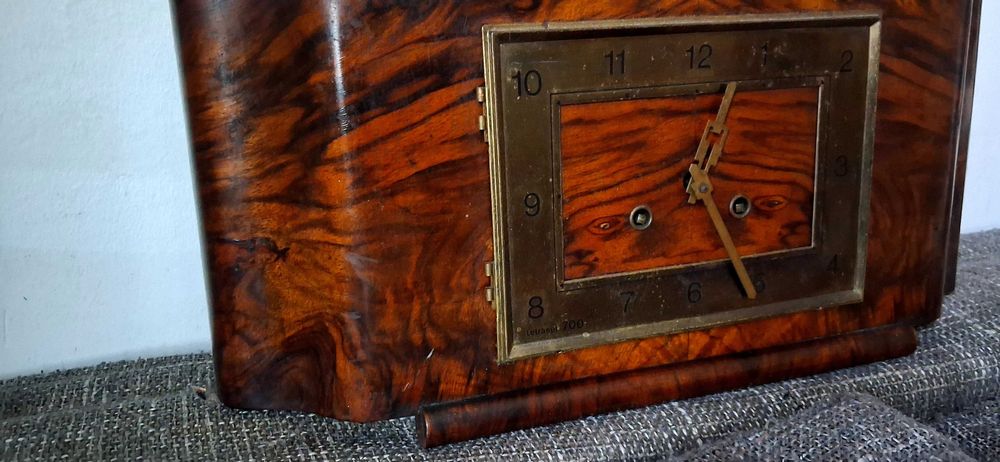 Zegar kominkowy art deco