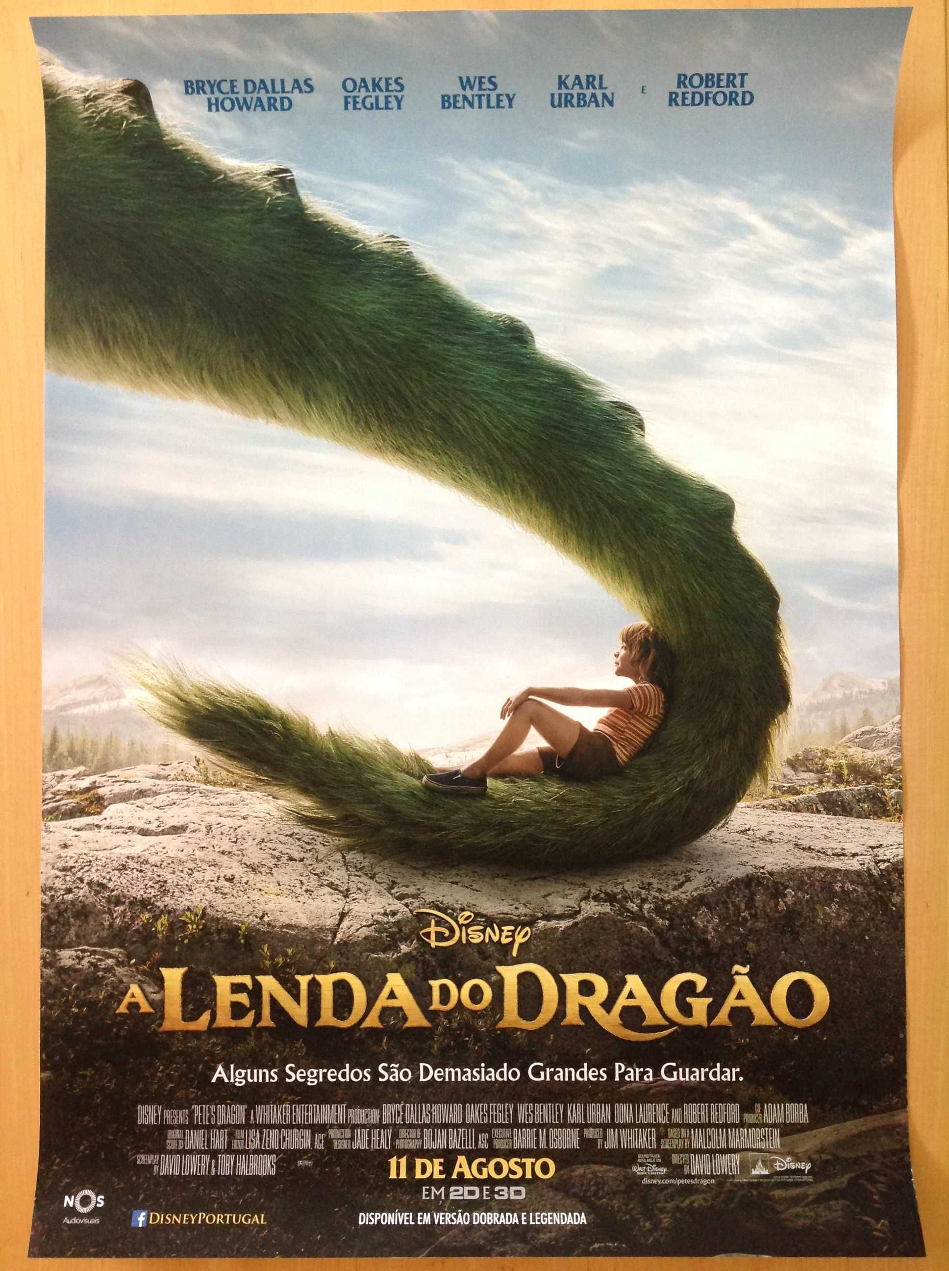 Poster original do filme A Lenda do Dragão (portes incluídos no preço)