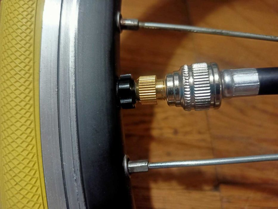 Новий Мідний Перехідник з Presta Преста або Dunlop на Schrader Шредер