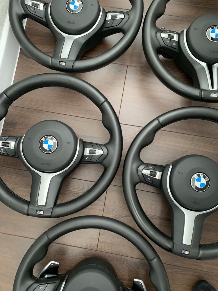 M руль на BMW F10 F15 F20 F25 F30 F32 F36 F48 F80 F82 ОРИГИНАЛ