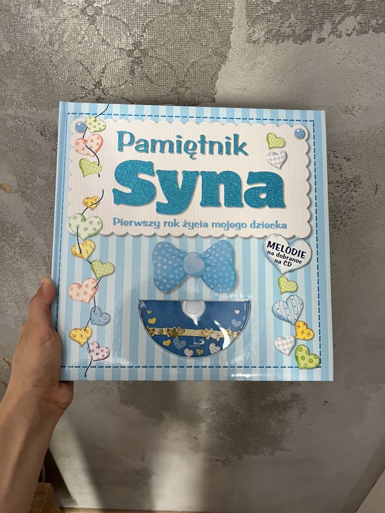 Pamiętnik Syna album pamiętnik dziecka chłopca