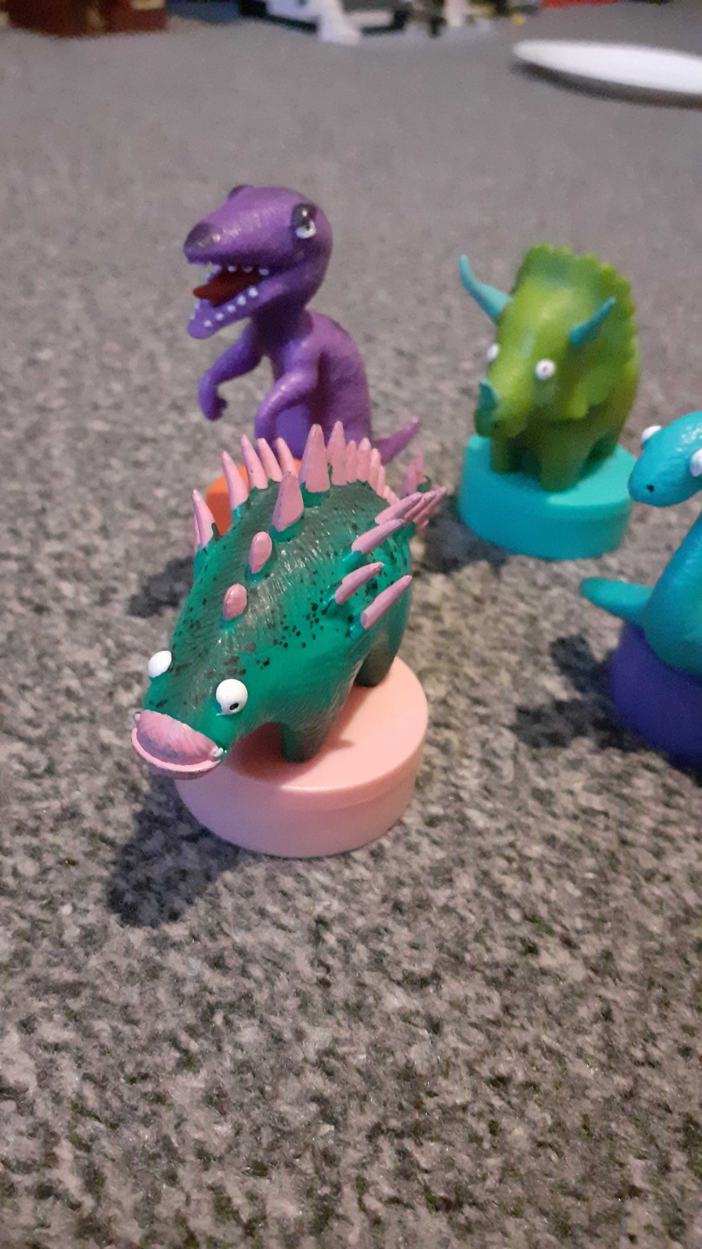 Figurki - pieczątki Dinozaury