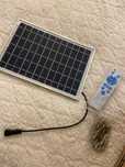 Foco Led c/ painel solar