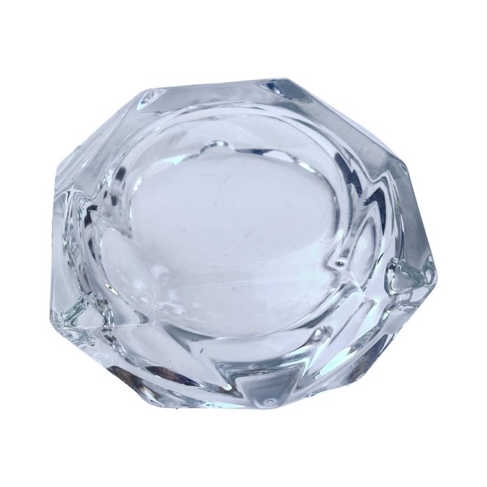 Szklana popielnica Bohemia, Czechosłowacja, lata 70.