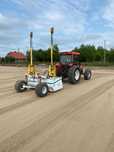 RÓWNIARKA LASEROWA+system 2D TRIMBLE  Równiarka ciągniona +sytem 2D Trimble
