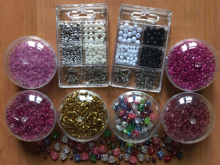 Бисер плетения набор творчества рукоделия леска застёжки-закрутки