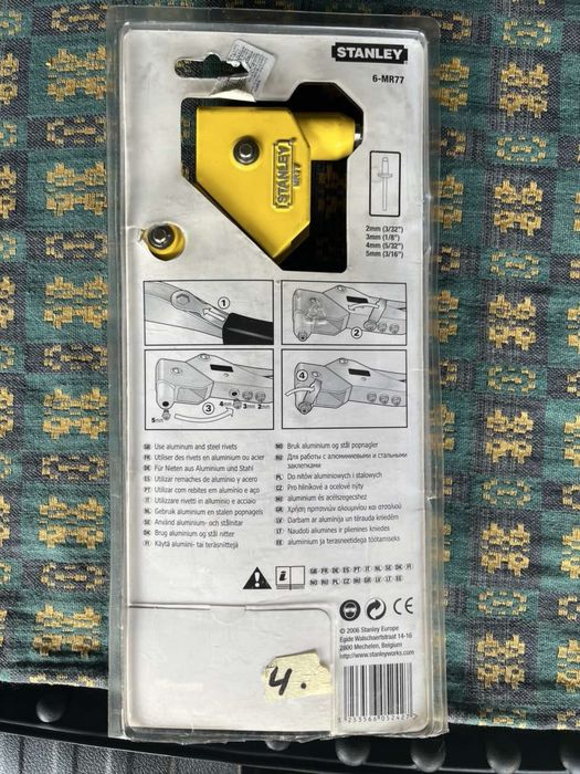 Інструменти труборізи, кліщі, заклепочник