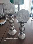 Candelabros + Flores