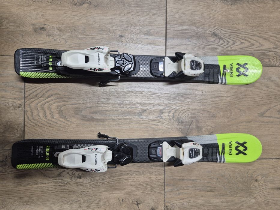 Narty dziecięce 70 cm Volkl RTM JR-70 Marker Wysyłka