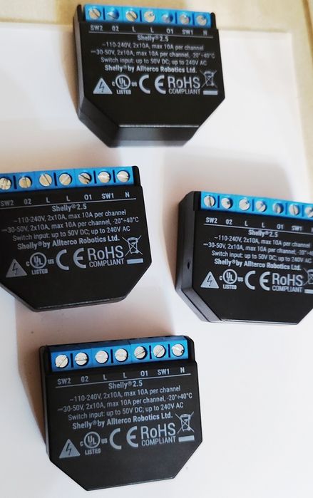 Shelly 2.5 - domótica