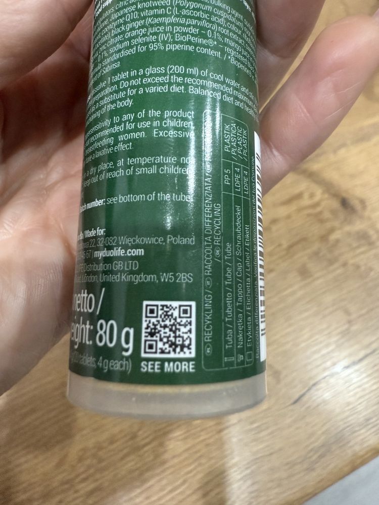Duolife Boost Formula FIZZY EASY Q10 COMPLEX