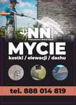 Mycie malowanie dachów. Mycie kostki. Mycie elewacji