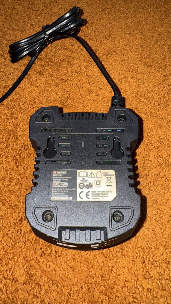 Carregador Parkside 12v