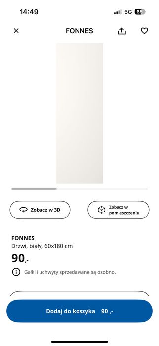 NOWE drzwi Fonnes
