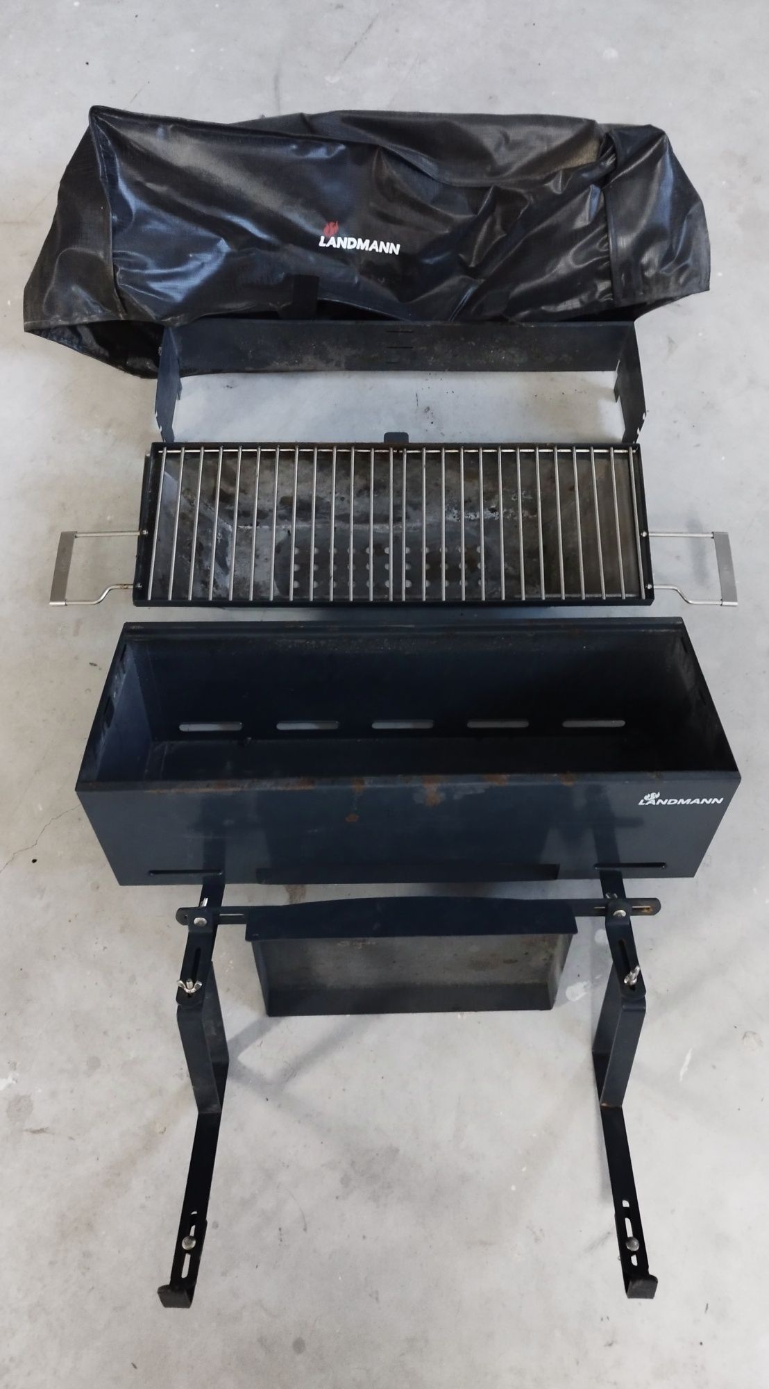 Grill balkonowy, używany.