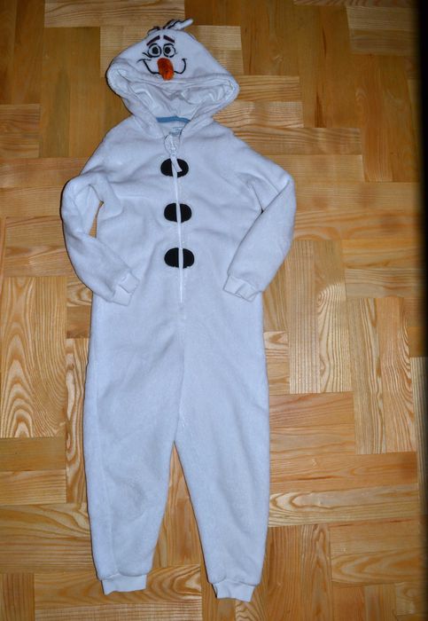 Frozen pluszowy strój przebranie piżama Bałwanek Olaf 4/5 Lat_104/110