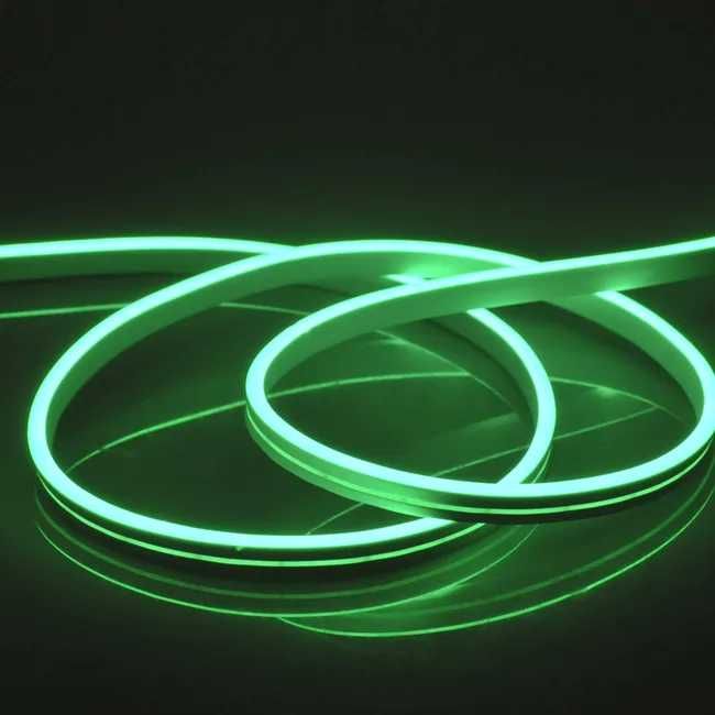 Neon LED IP65 2 m 5m zielony Polux