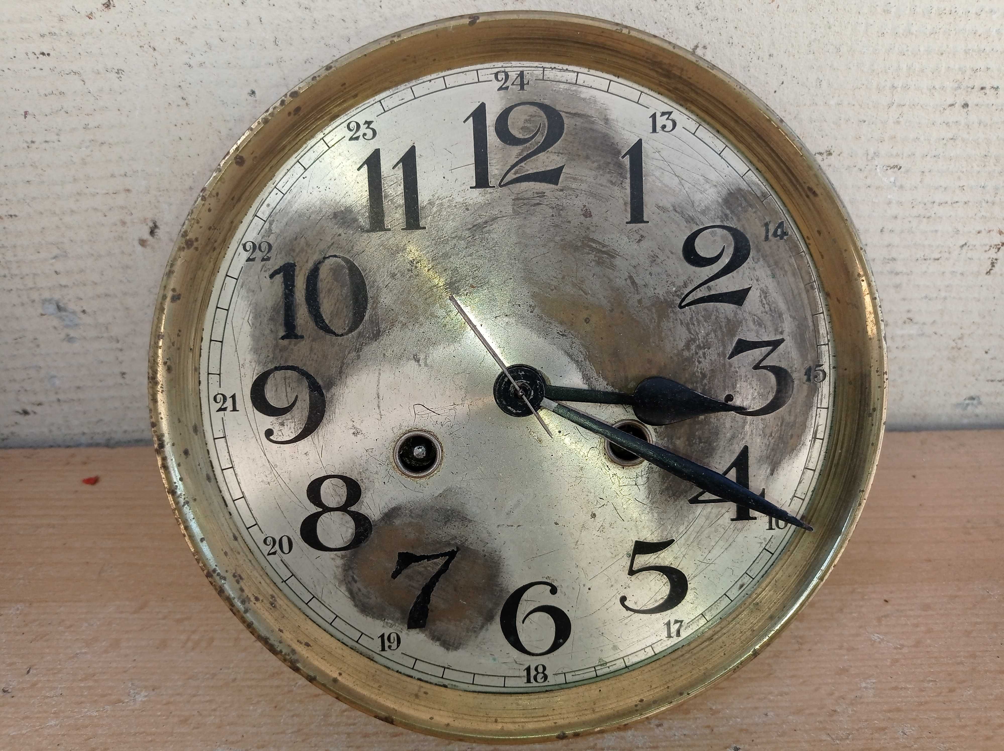 Stary zegar wiszący 1809 - 45/100 - mechanizm