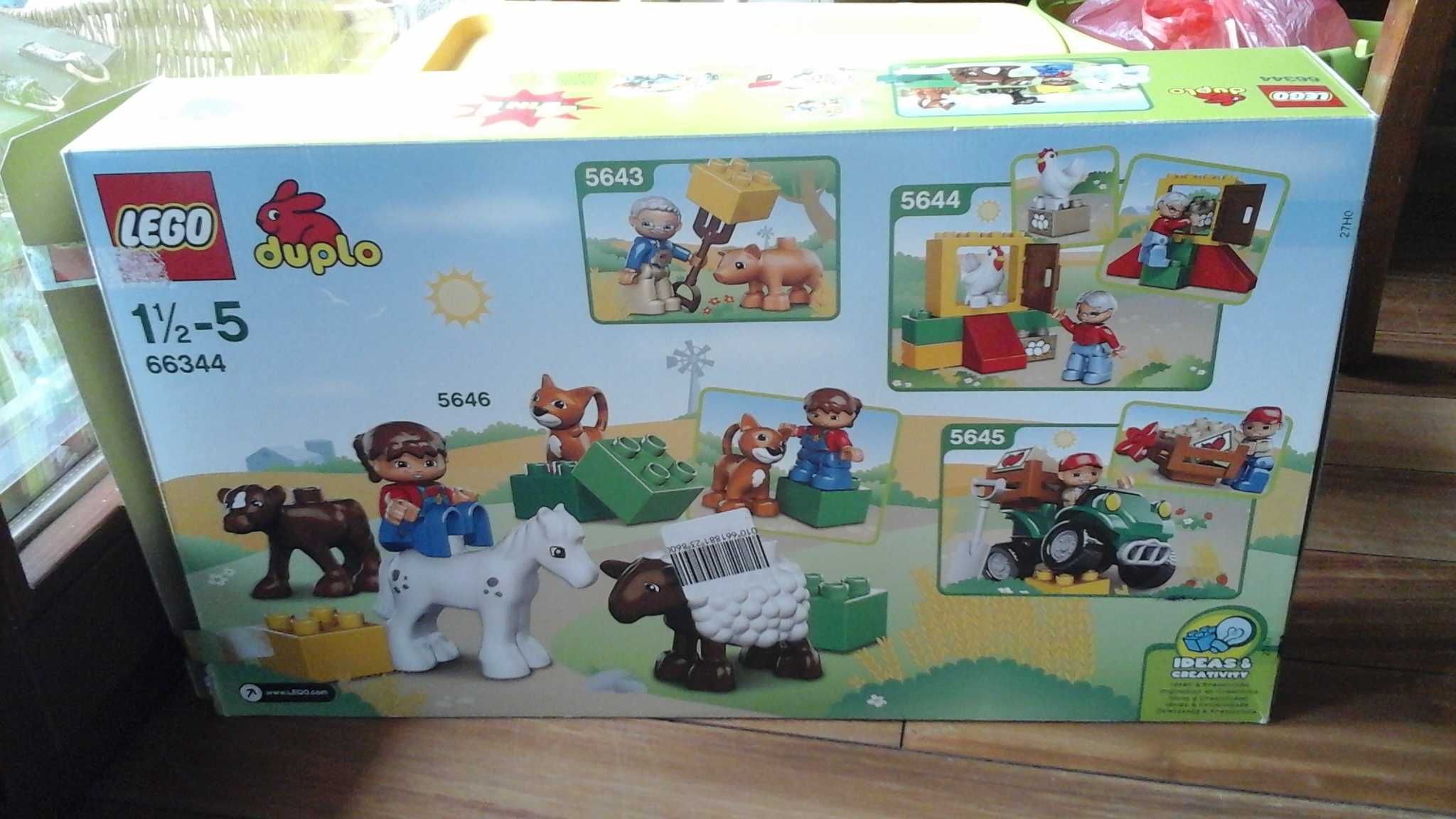 Lego duplo 66344 superpack 4 w 1 tj zestawie: 5643, 5644, 5645 i 5646