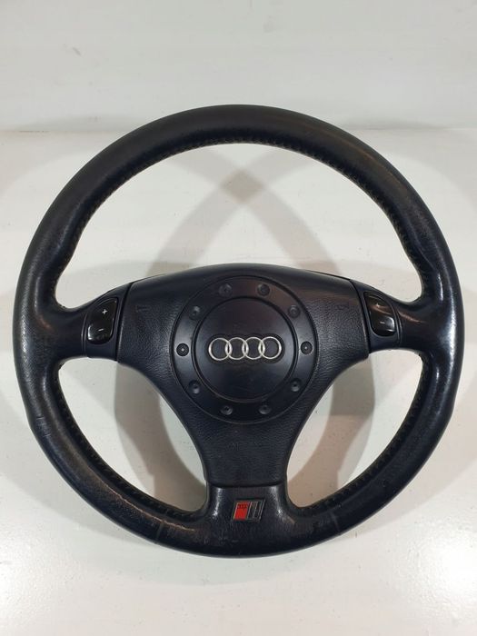 KIEROWNICA MULTI S-LINE 4B0419091BG AUDI A6 S6 C5 A4 B5 GRANATOWA