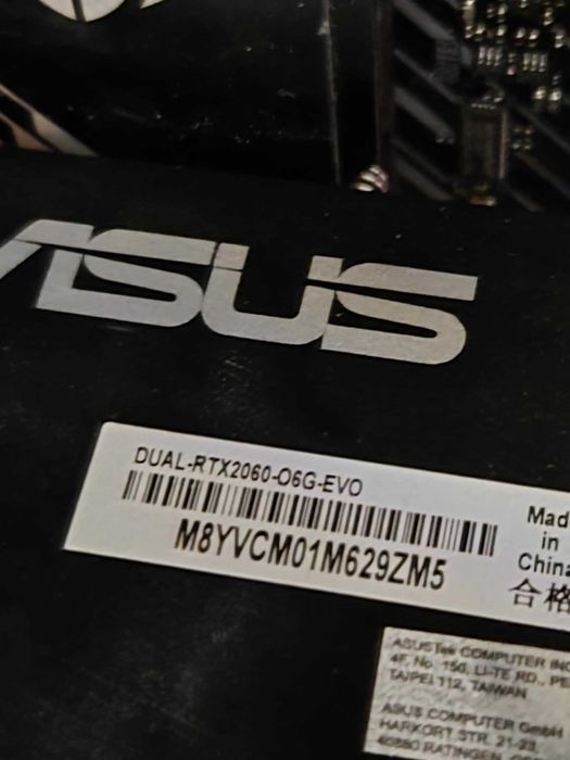 Asus RTX 2060 Dual OC 6GB