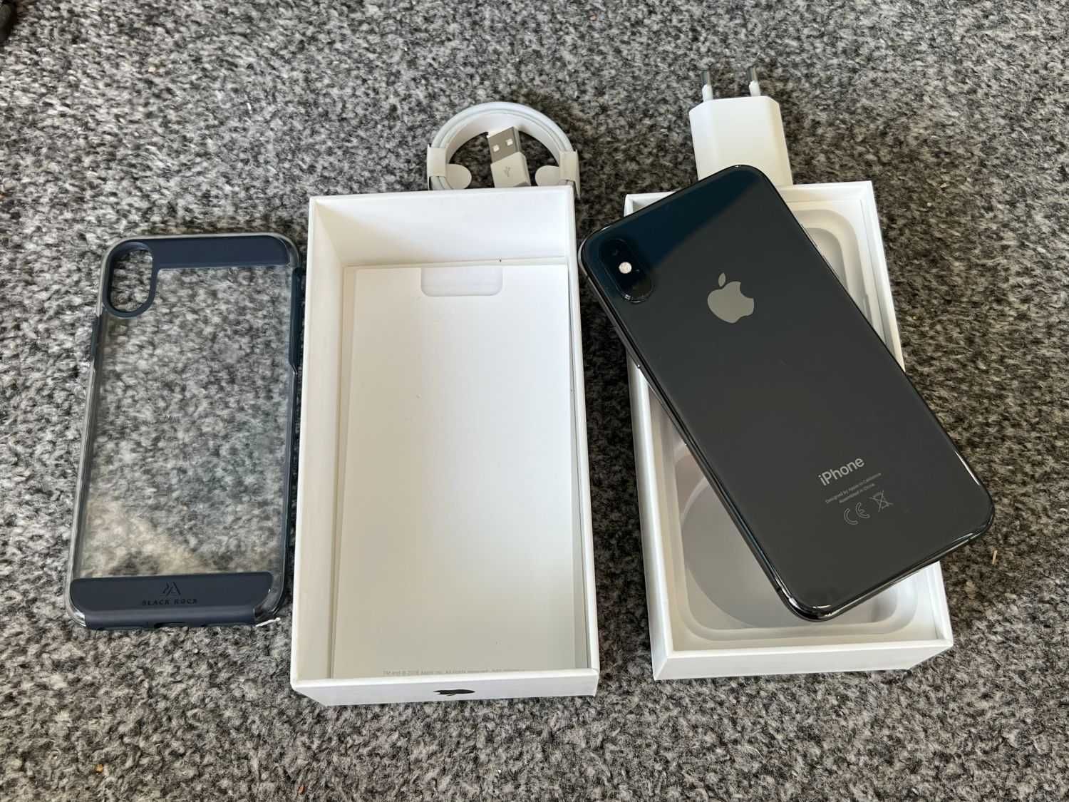 iPhone XS 64GB SPACE GREY SZARY Grafitowy Bateria 100% Gwarancja FV